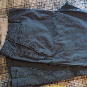 Old Navy men's khaki pants, blue.